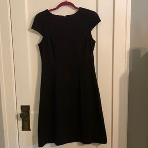 Ann Taylor dark patterned dress